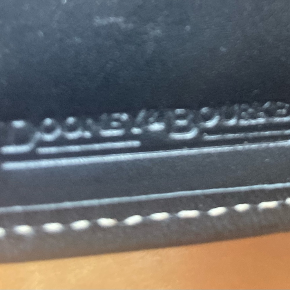 Dooney & Bourke Denim Logo Contentital Wallet - Picture 7 of 13